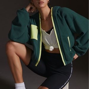 NWT! Anthropologie Daily Practice by Anthropologie
Fleece Jacket Green XL Hoodie